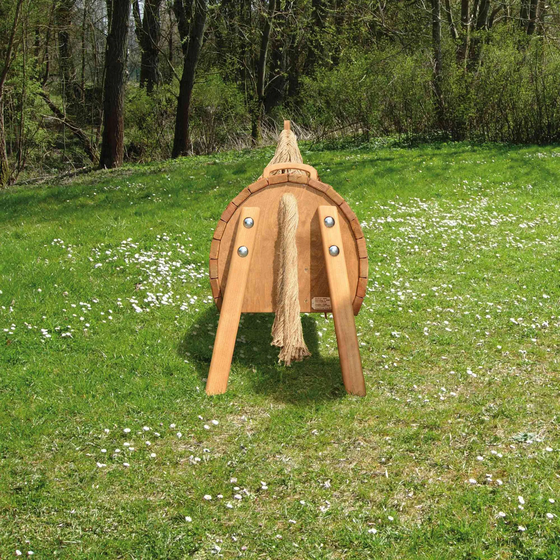 Holzpferd 50 cm | wetterfest lasiert_55412_