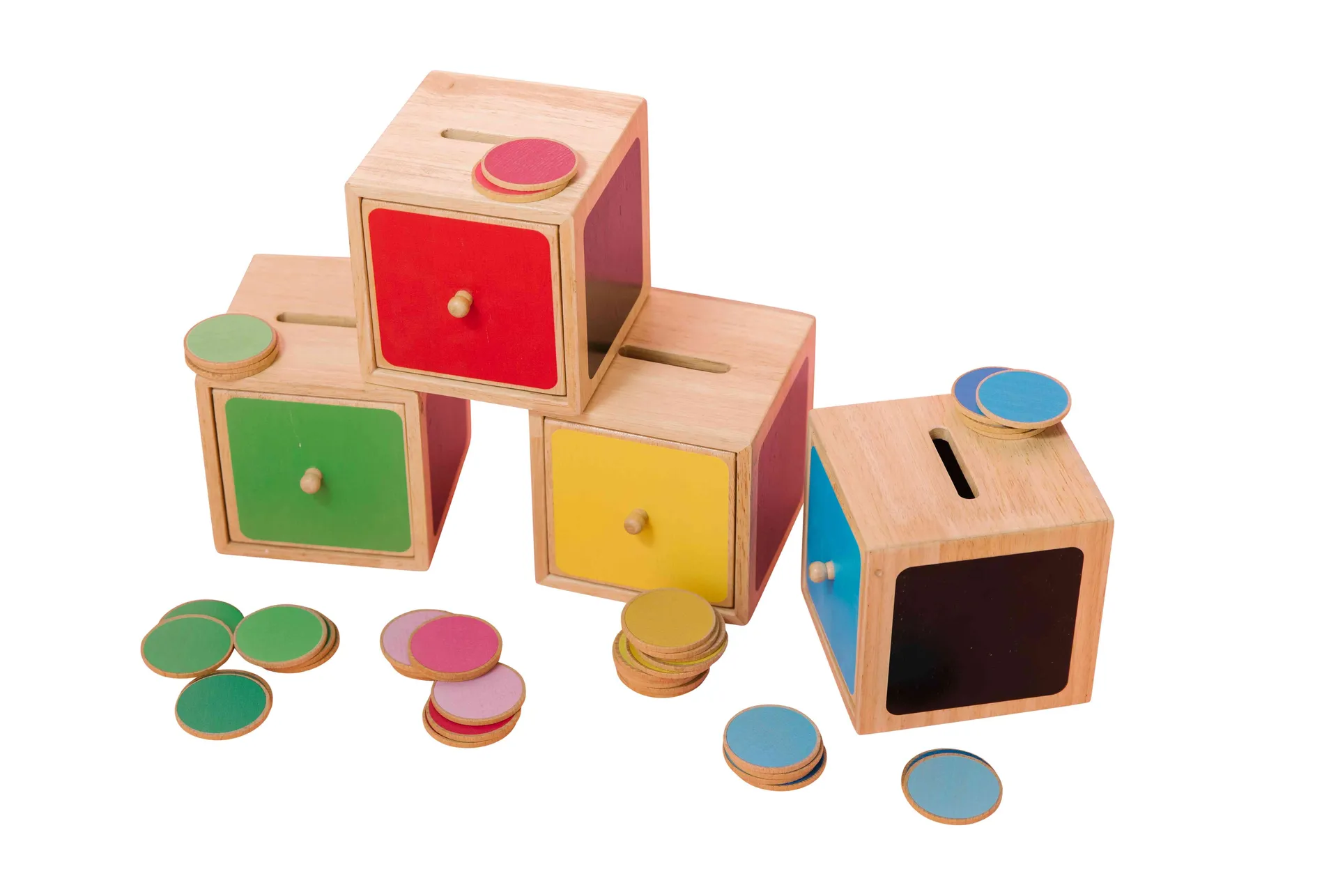 30378_4 Sortieren und Spielen | Farbsortierspiel | Dragon Toys