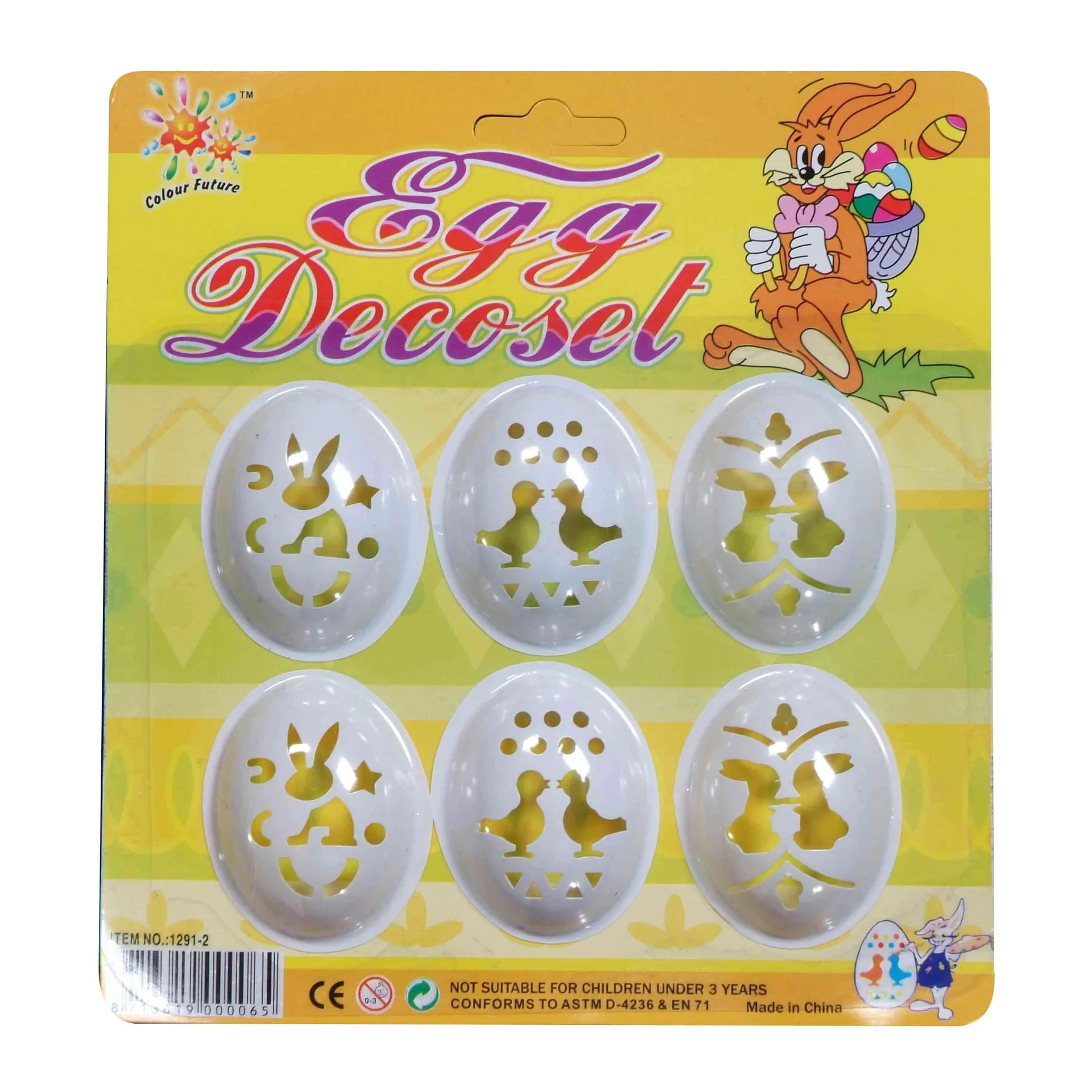 Ostereier-Malschablonen | Schablonen für Ostereier | Dragon Toys_70149_