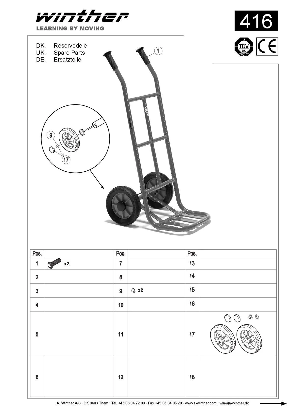 8600416-001 MINI Sackkarre | Winther