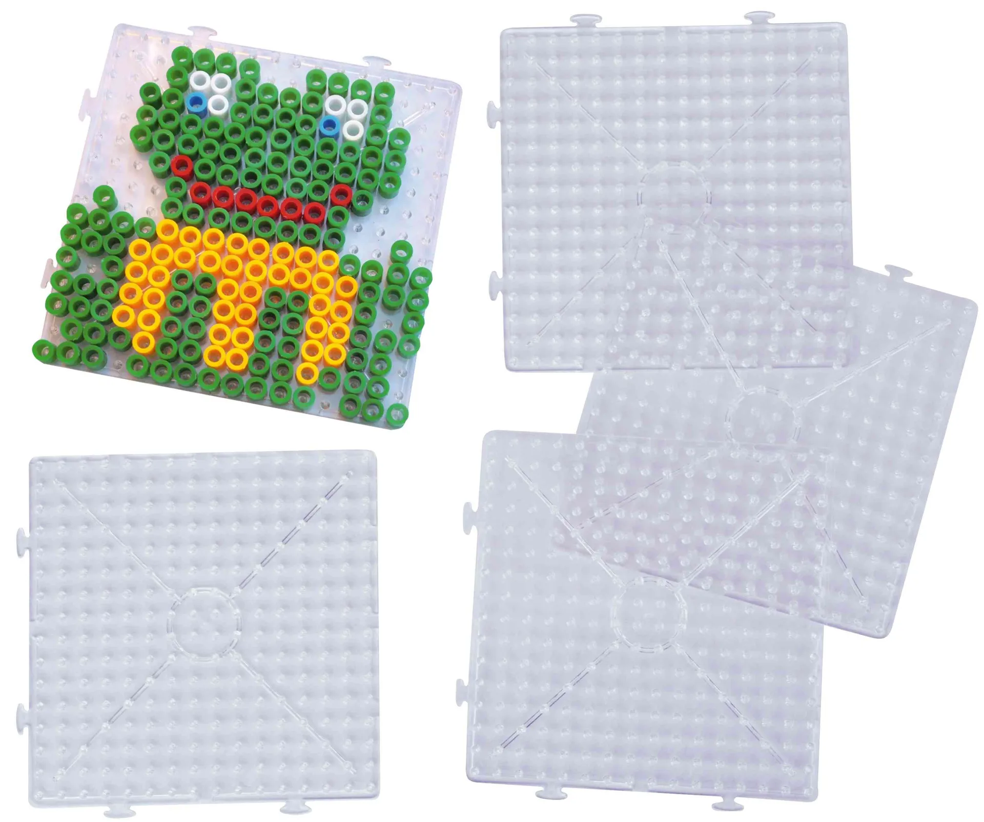 XL Steckplatten 5 Stück | Bügelperlen Platten | Dragon Toys_13080_
