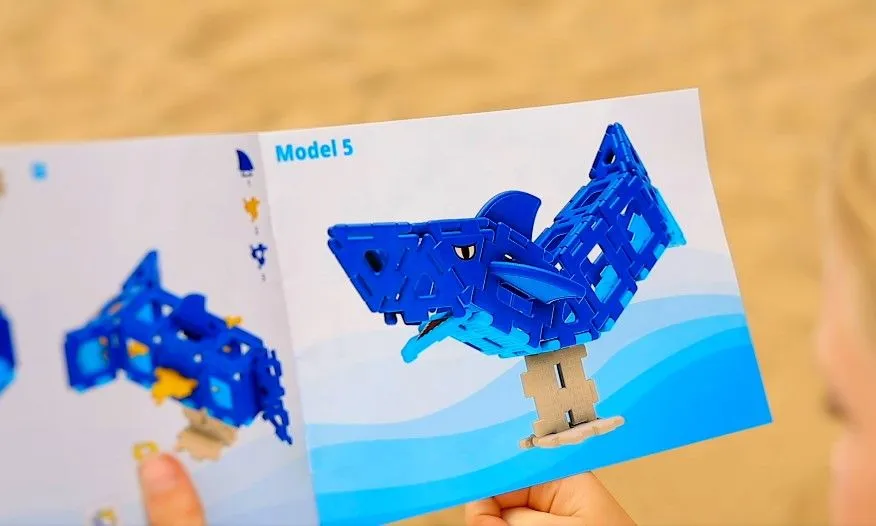 Polydron Sealife Bauset 66-tlg.