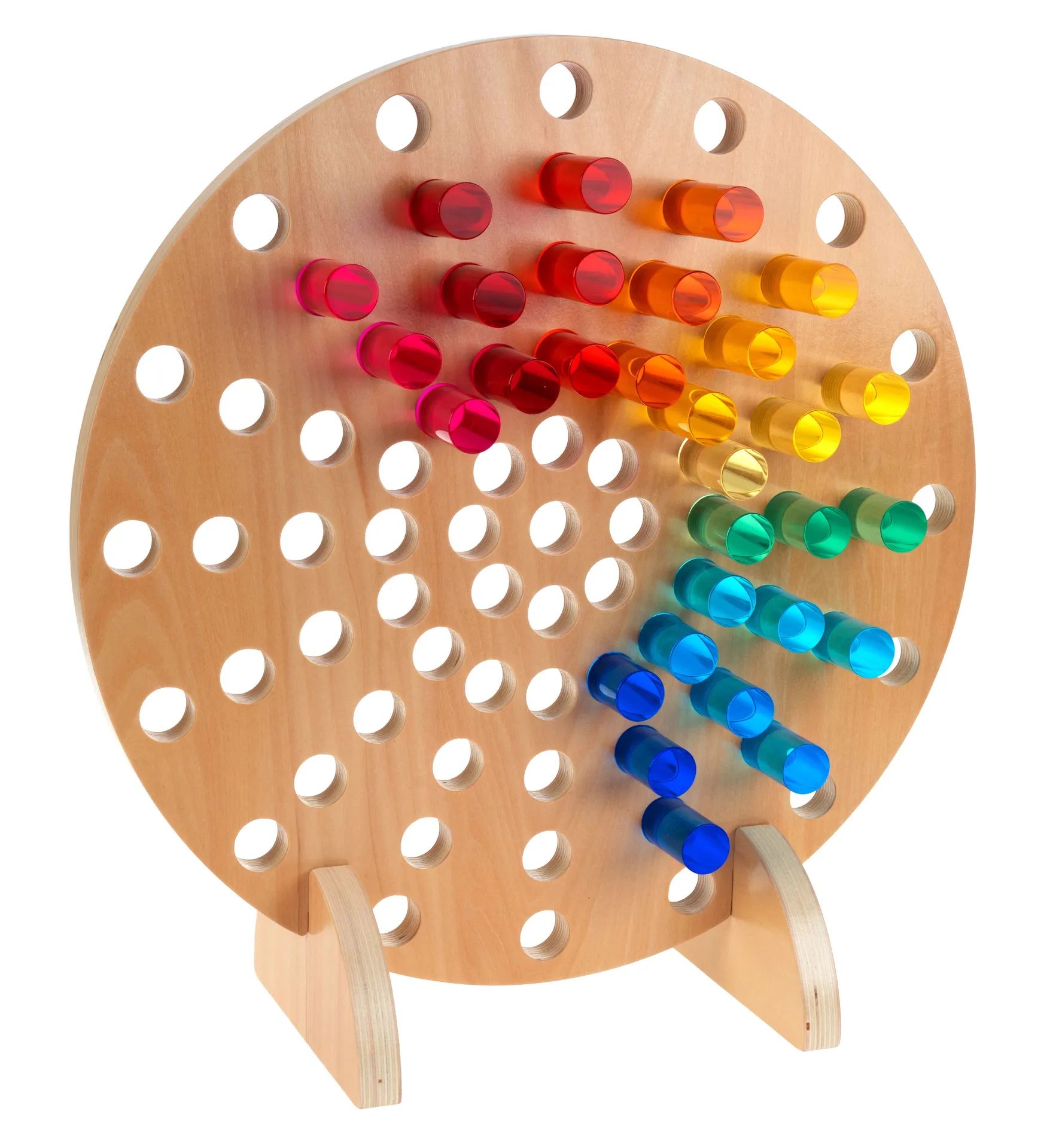 Runder Lochrahmen für Acryl-Zylinder