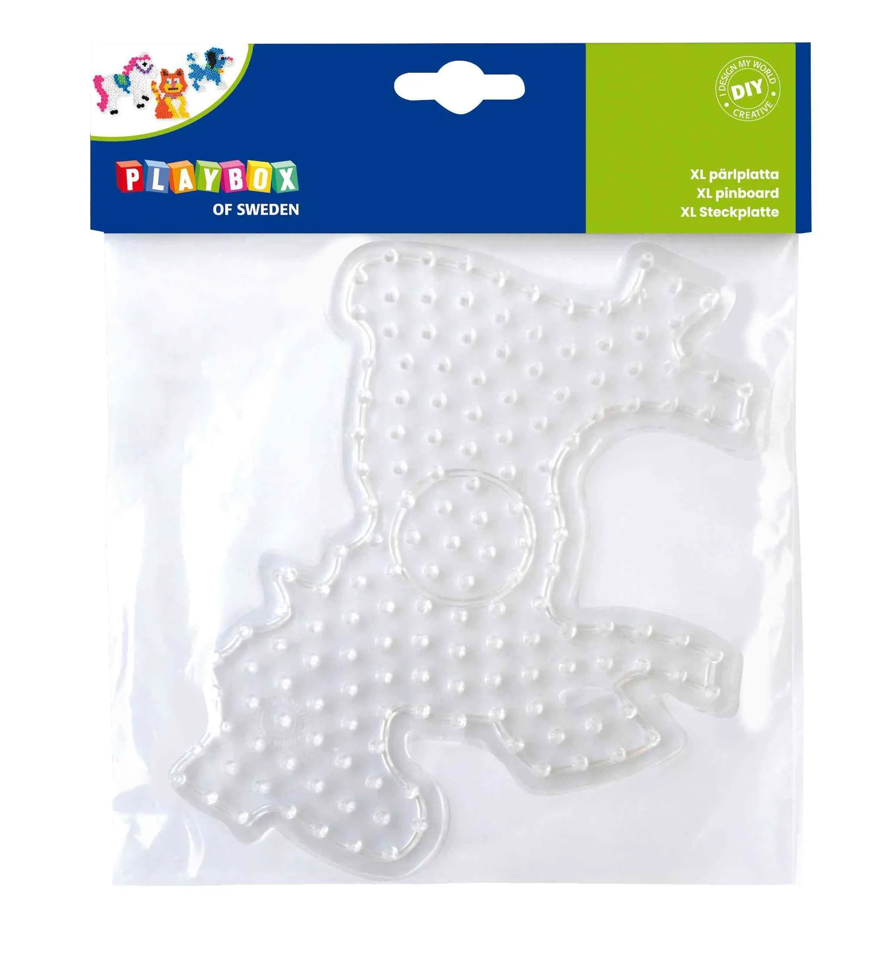 XL Steckplatten 3 Stück | Bügelperlen Platten | Dragon Toys_13077_