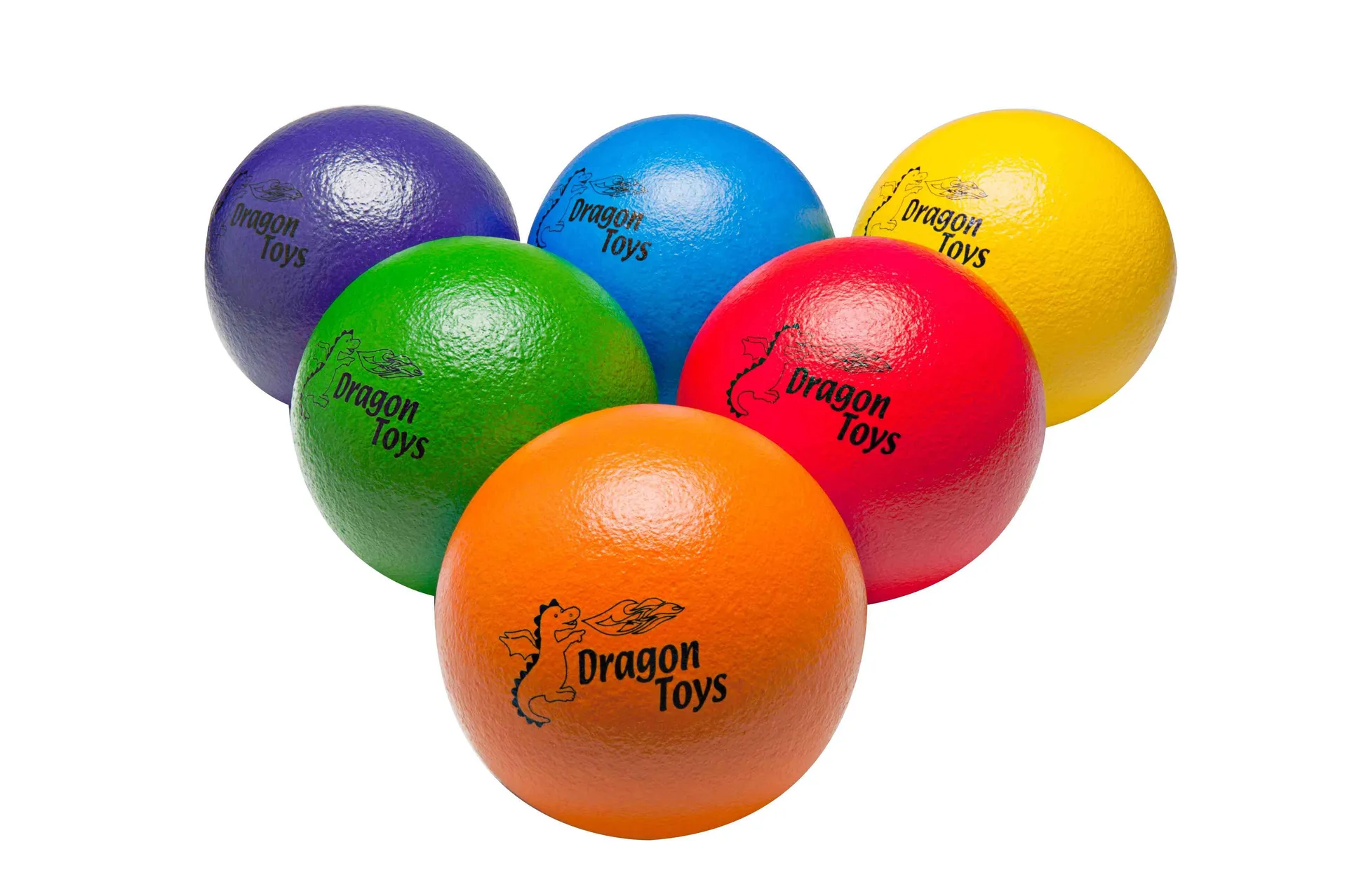 55030-06_1 Softball mit Elefantenhaut 6er Set | Dragon Toys