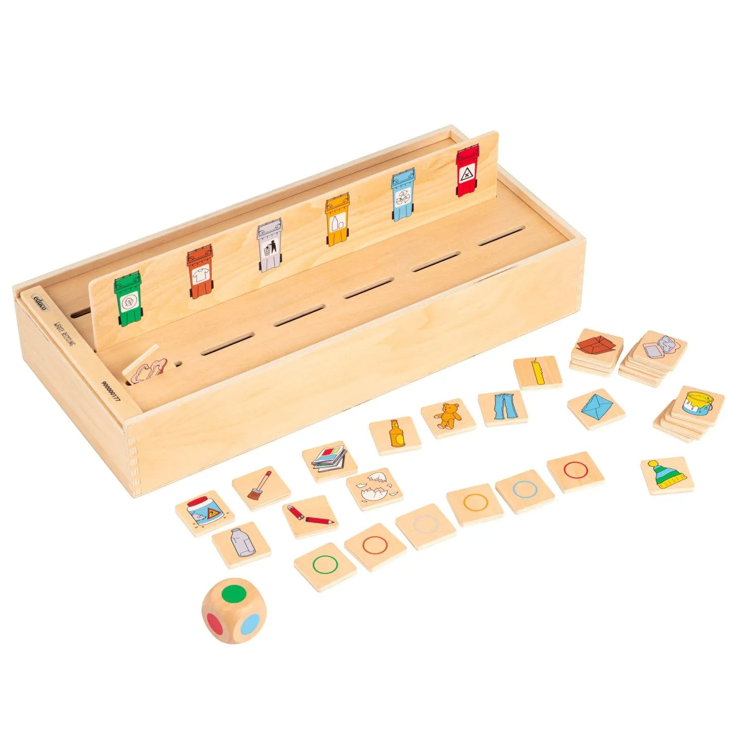 Wir sortieren Müll | Sortierspiel | Dragon Toys_30390_