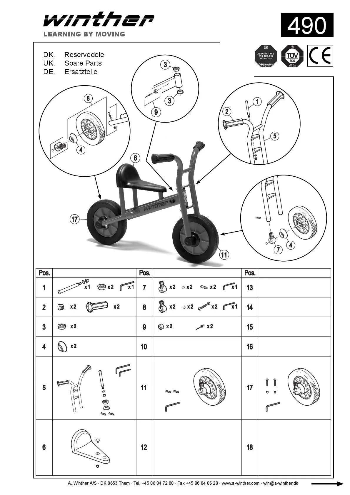 Winther Bike Runner small