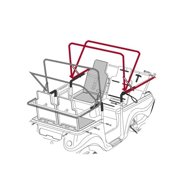 Verdeckbügel vorne | Winther Verdeckbügel