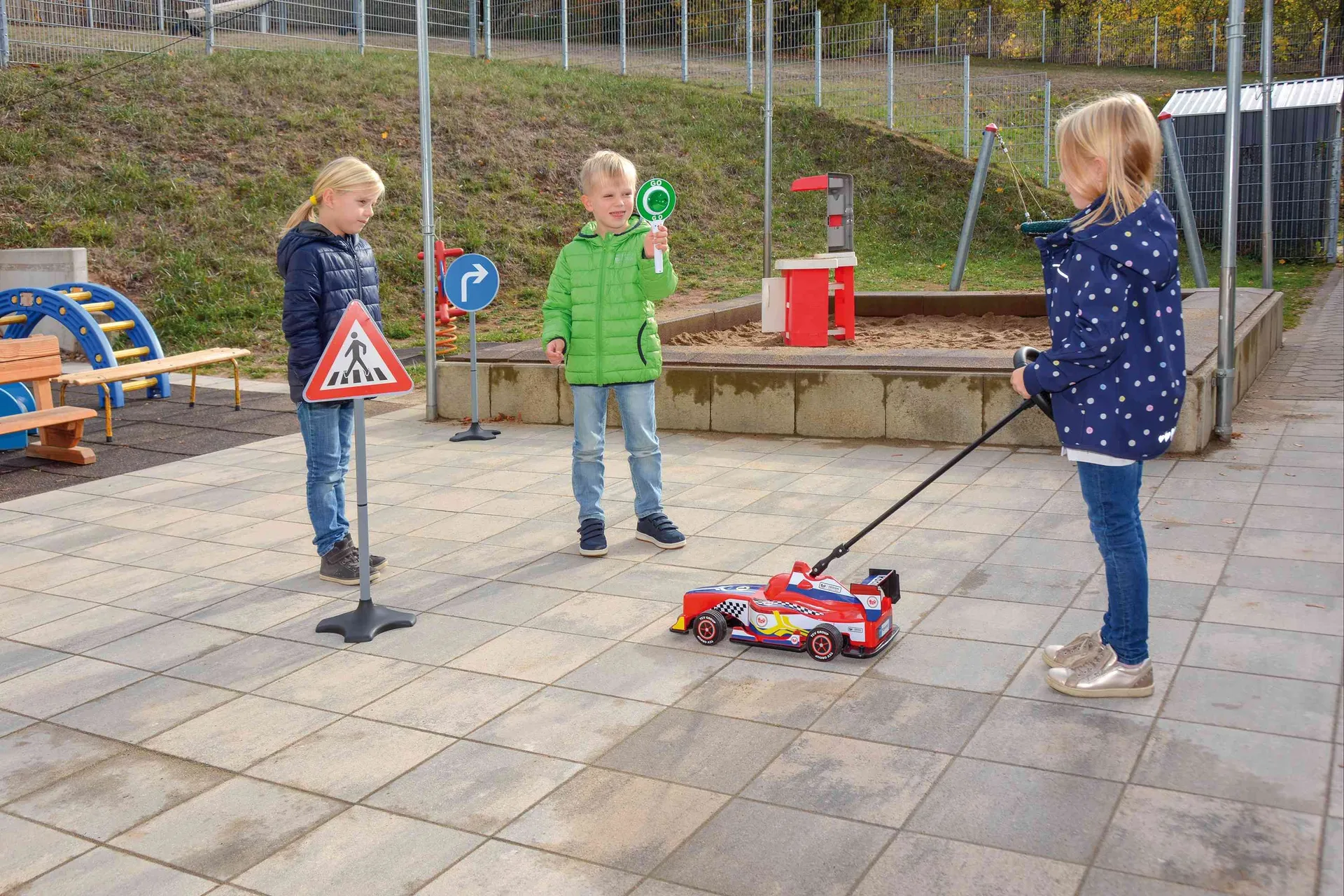 Polizeikelle mit Licht 2er Set | Dragon Toys_50517-2_