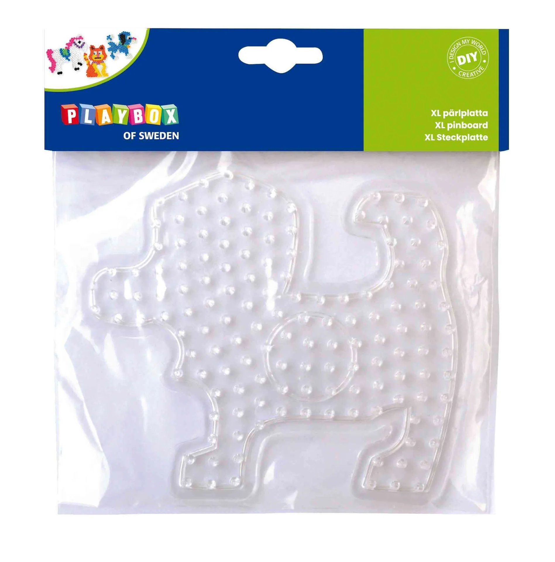 XL Steckplatten 3 Stück | Bügelperlen Platten | Dragon Toys_13077_