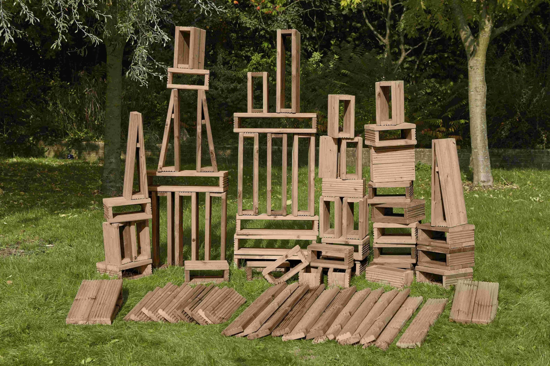 Bau-Blöcke Hof-Set_CY-32732_