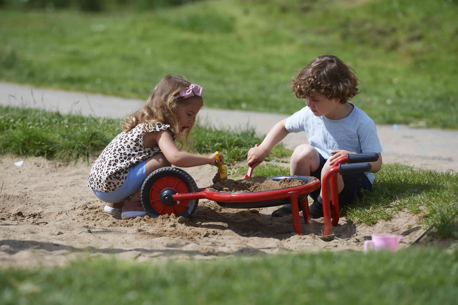 Viking Challenge Runde Schubkarre | Winther Runde Schubkarre