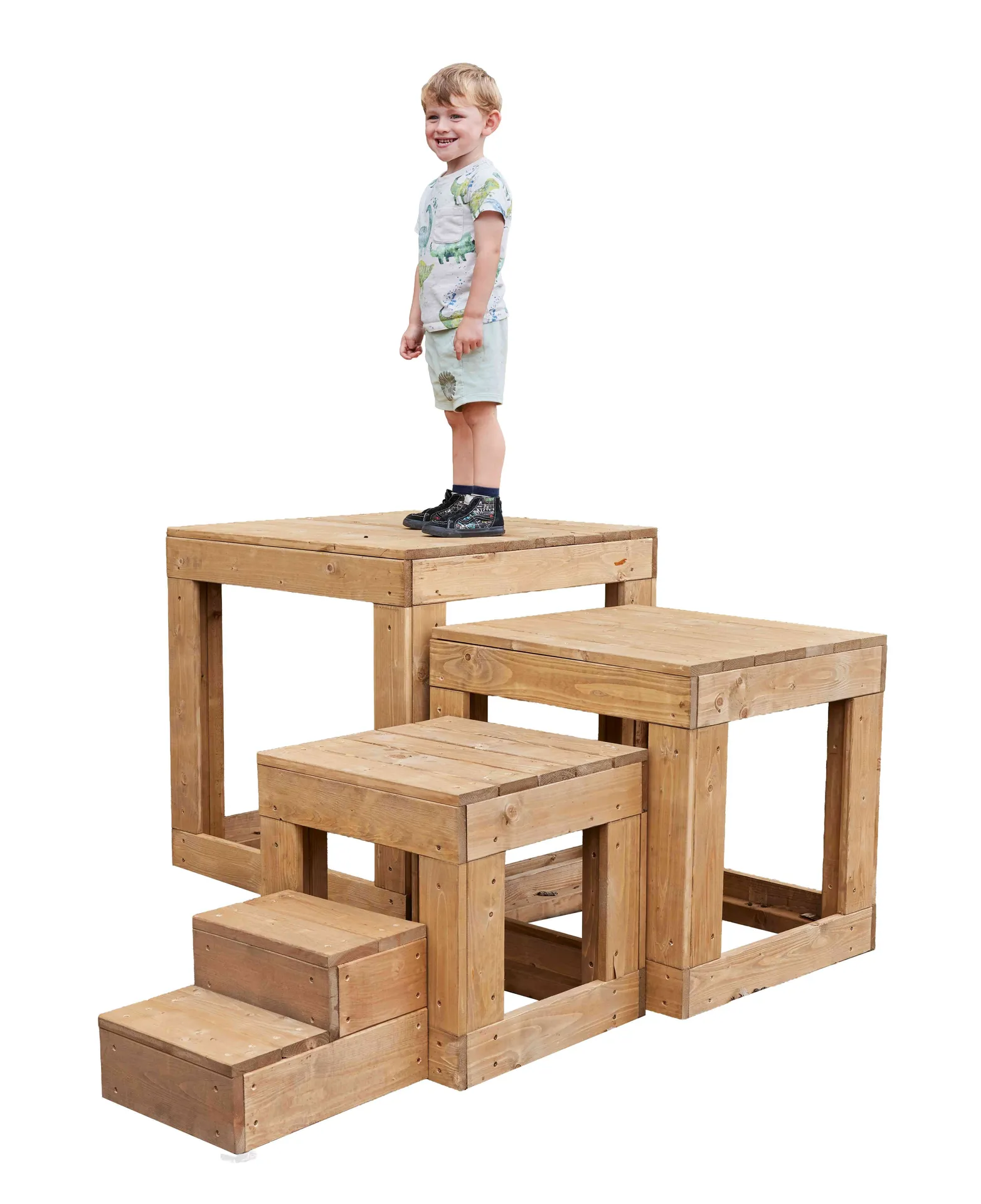Riesige Würfelblöcke plus Treppe | Cosy_CY-23743_