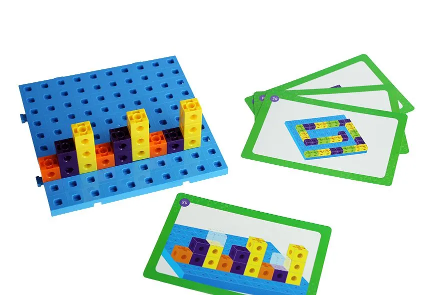 Linking Cubes Klassen-Set | Steckwürfel | Dragon Toys_30192_