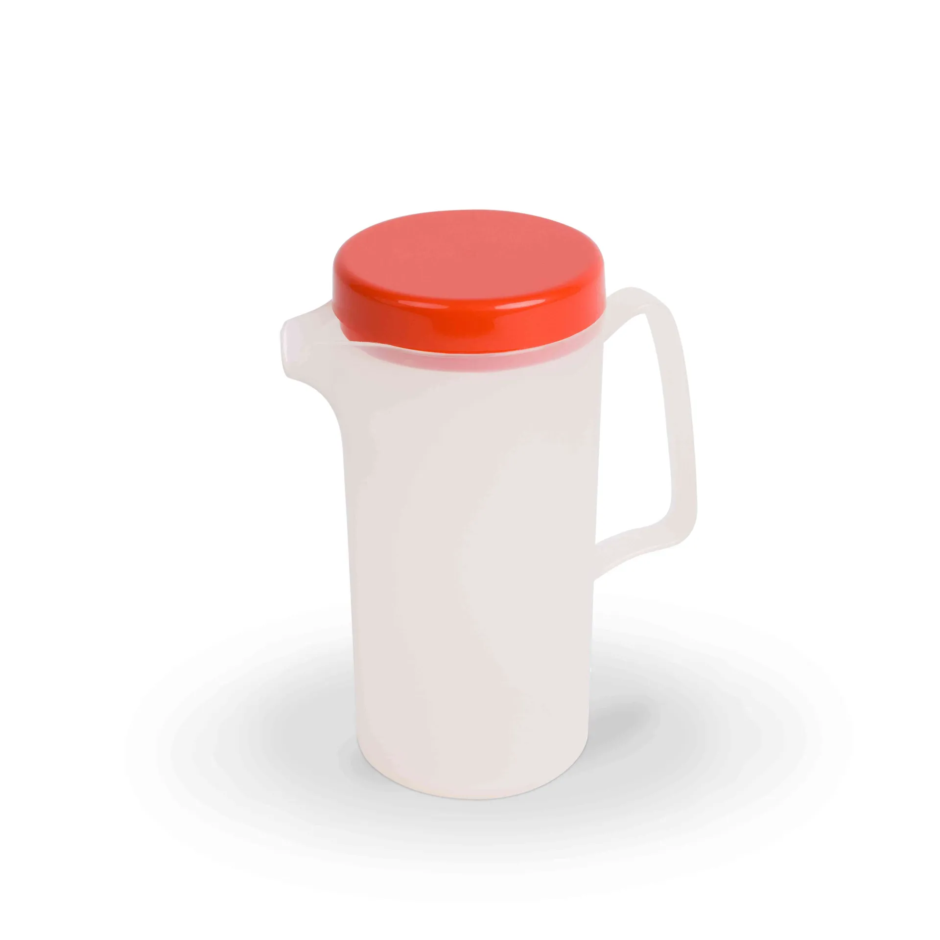 Kanne 0,6 l  transluzent mit farbigem Deckel | Wasserkanne | Dragon Toys