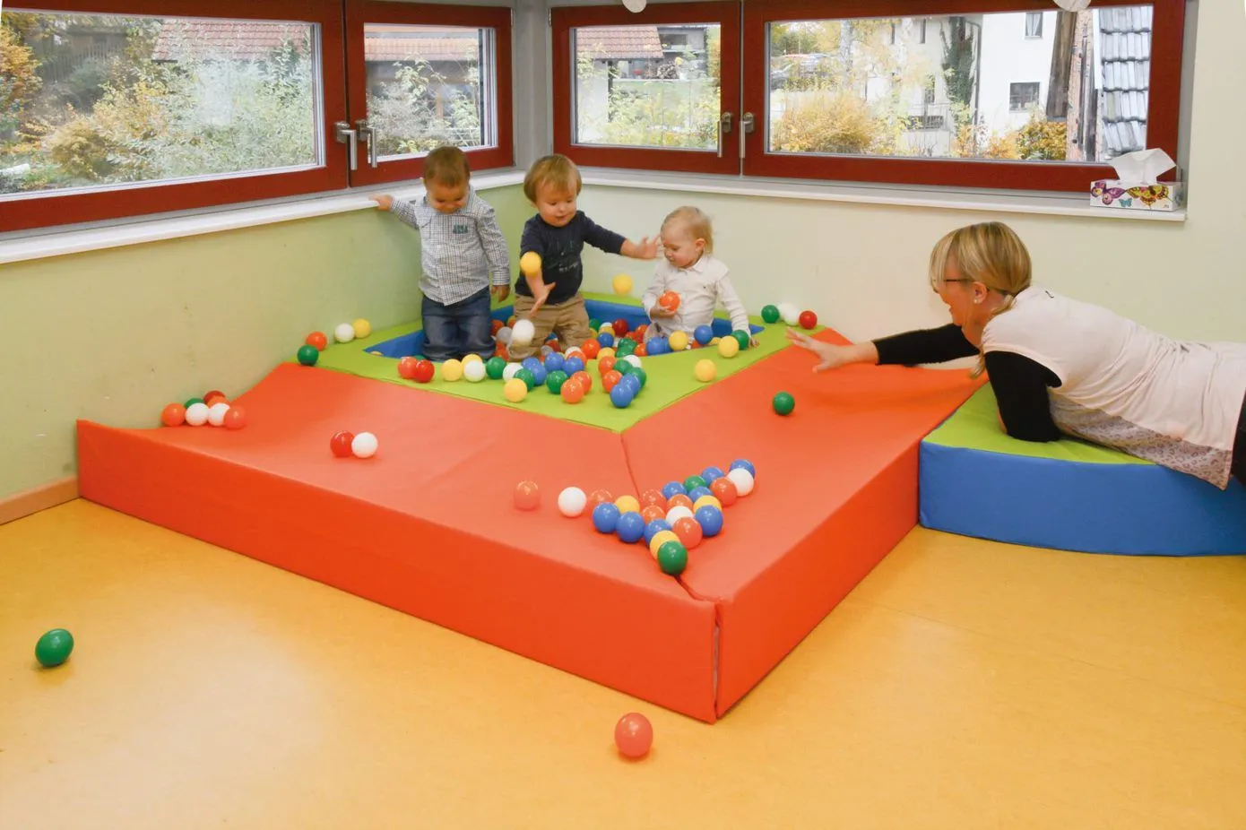 Babypool 4-teilig | Bällebad | Dragon Toys