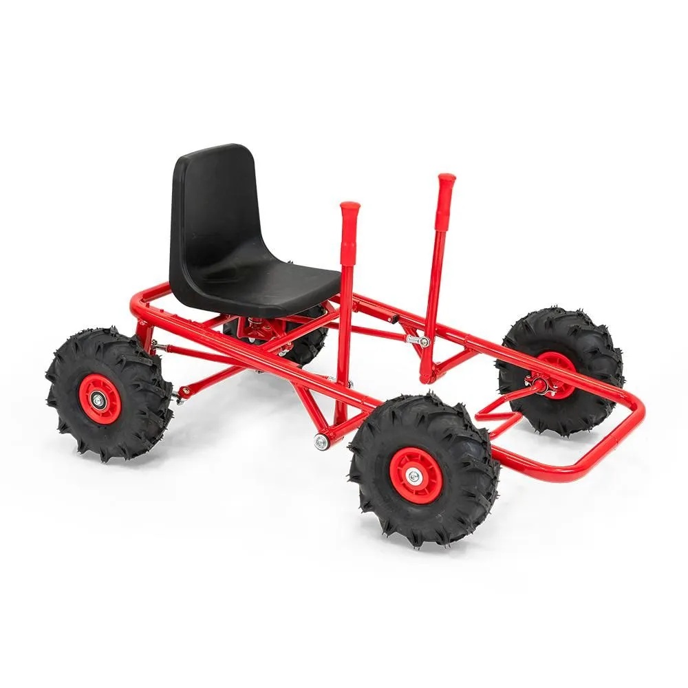 Gokart groß mit vier Traktorrädern | ROSE Go-Kart_R6408_