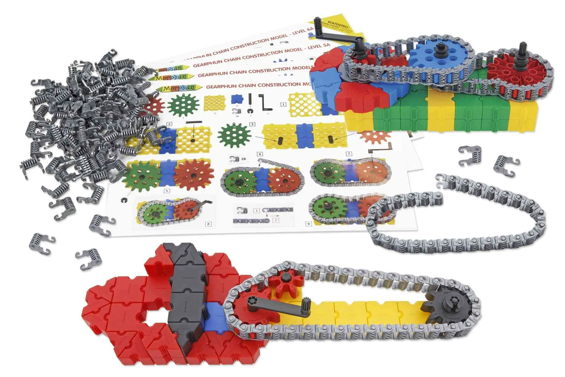 Morphun Ketten-, Riemen- und Zahnräder-Set | Dragon Toys_25119_