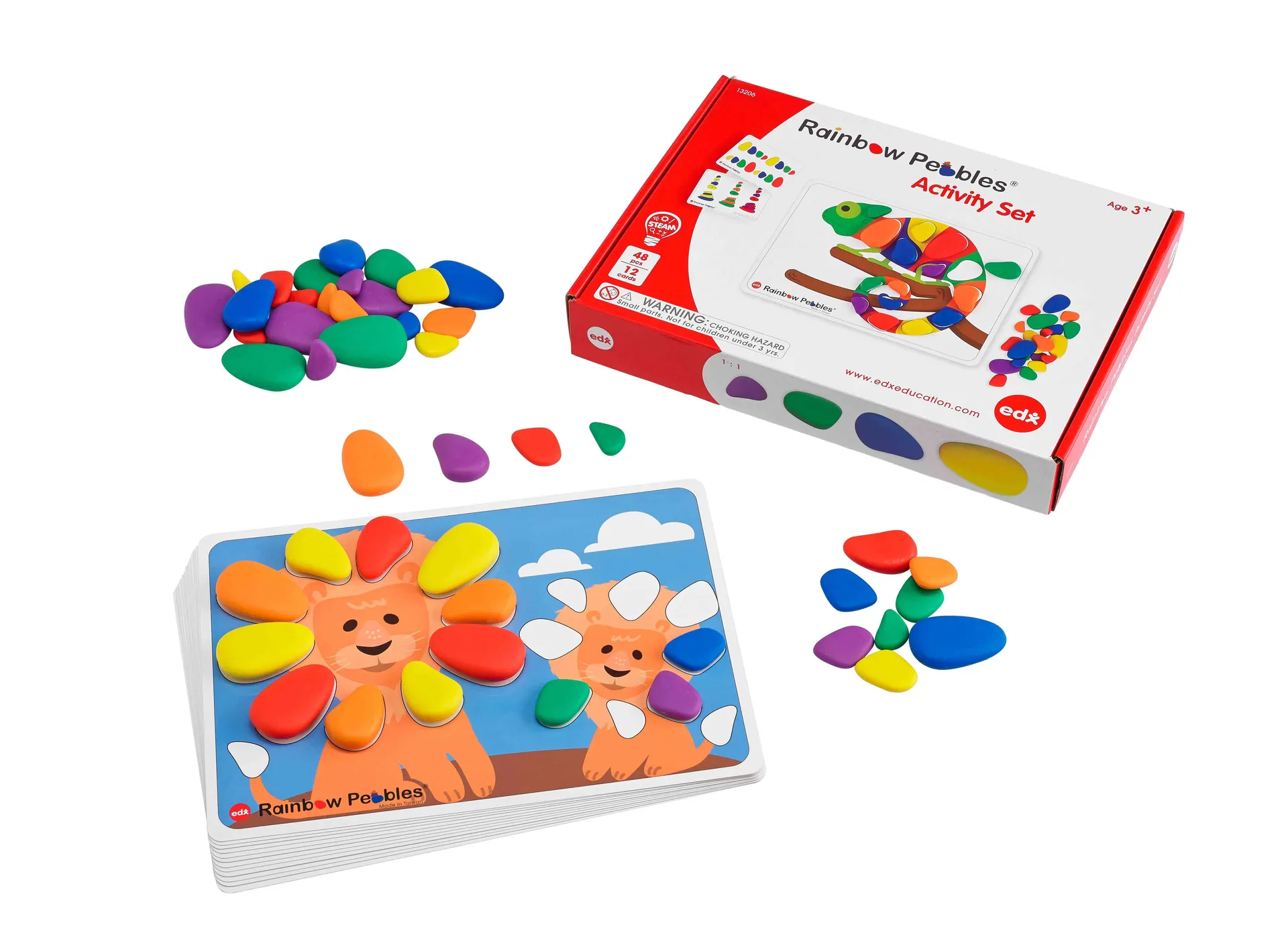 Regenbogensteine Activity Set | Rainbow Pebbles | edx education