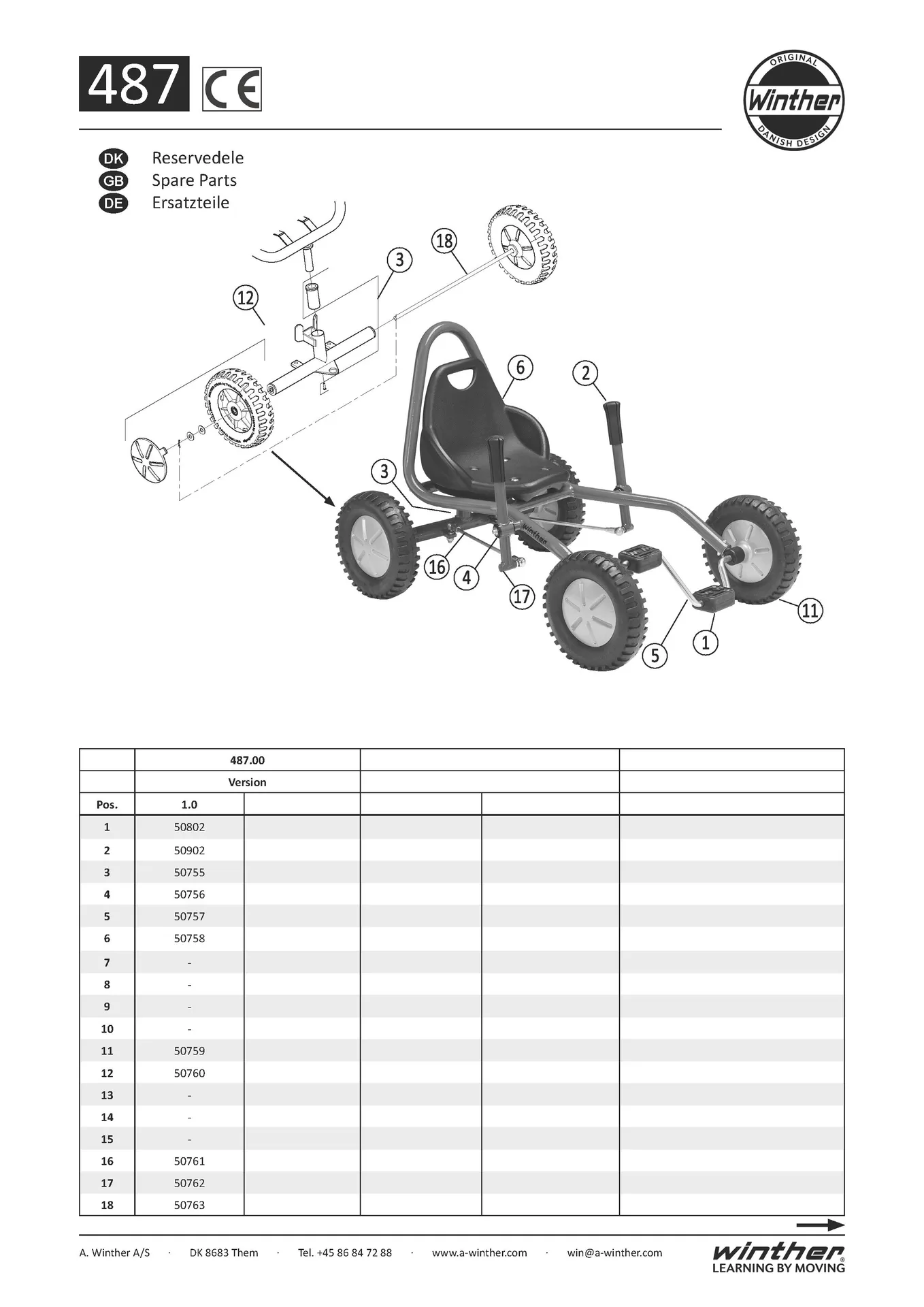 Explorer FunCart Large | Winther FunCart