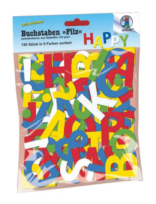 Buchstaben "Filz" | Filzbuchstaben | Dragon Toys_U2030 00 99_