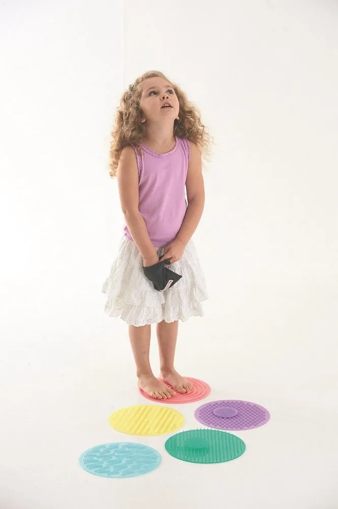 55069_10 Sinneskreise 10er Set | Sensorikmatten | Dragon Toys