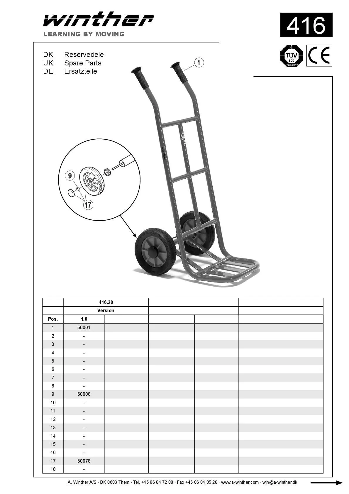 8600416-002 MINI Sackkarre | Winther