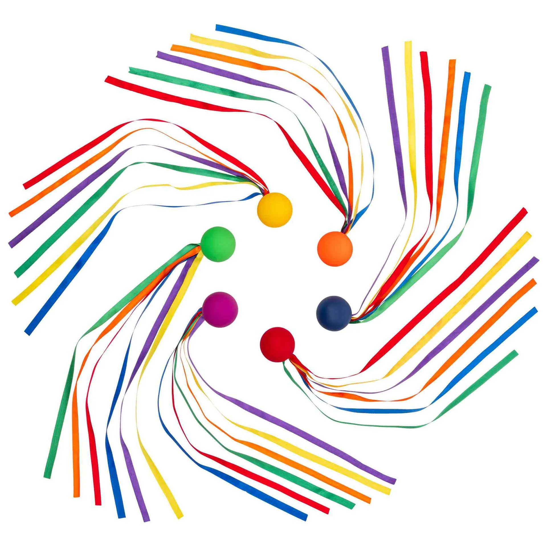 53030-12_8 Flatterbälle 12er Set | Schweifball | Dragon Toys