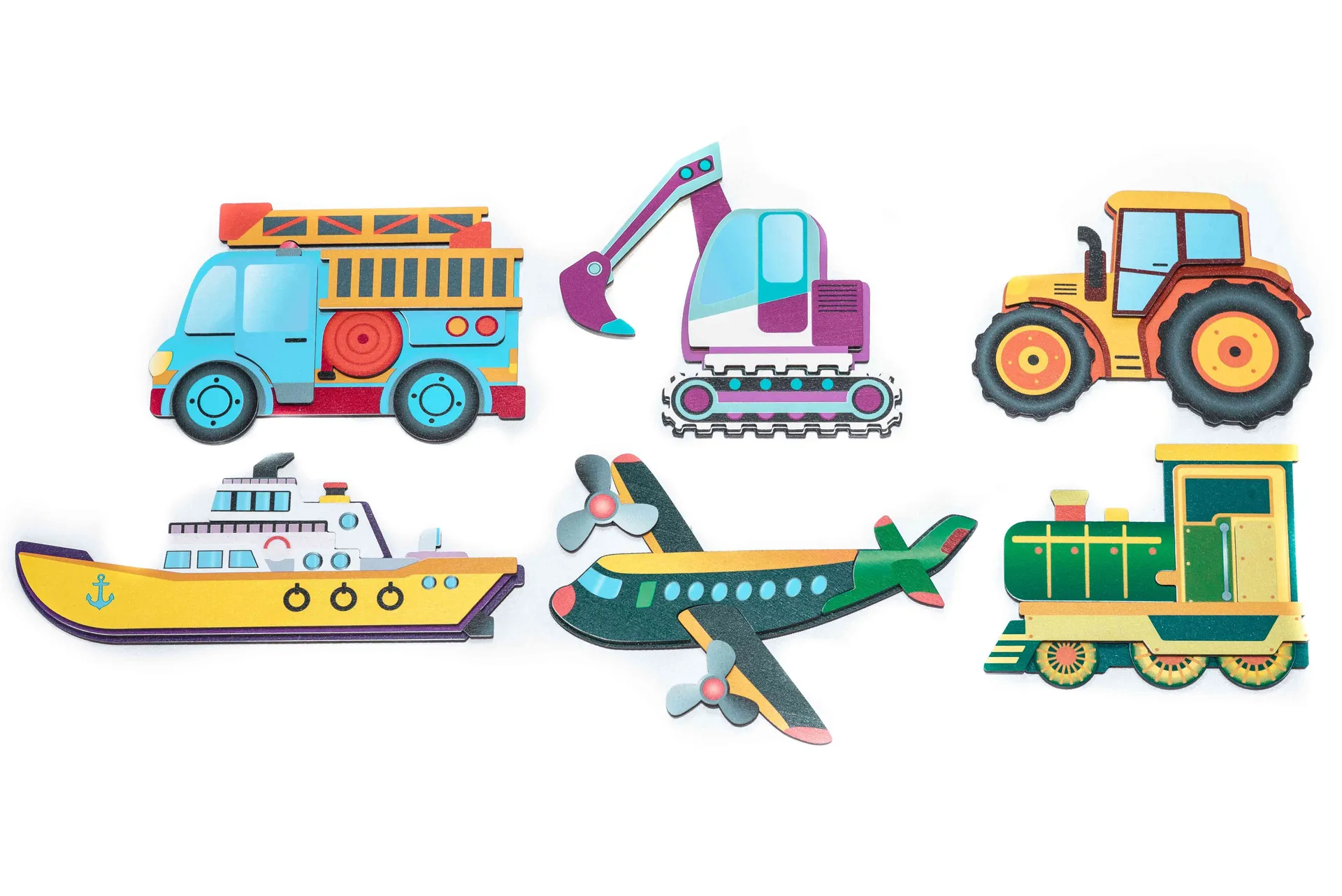 30168-Transport_3 Magnetpuzzle Transport | Dragon Toys