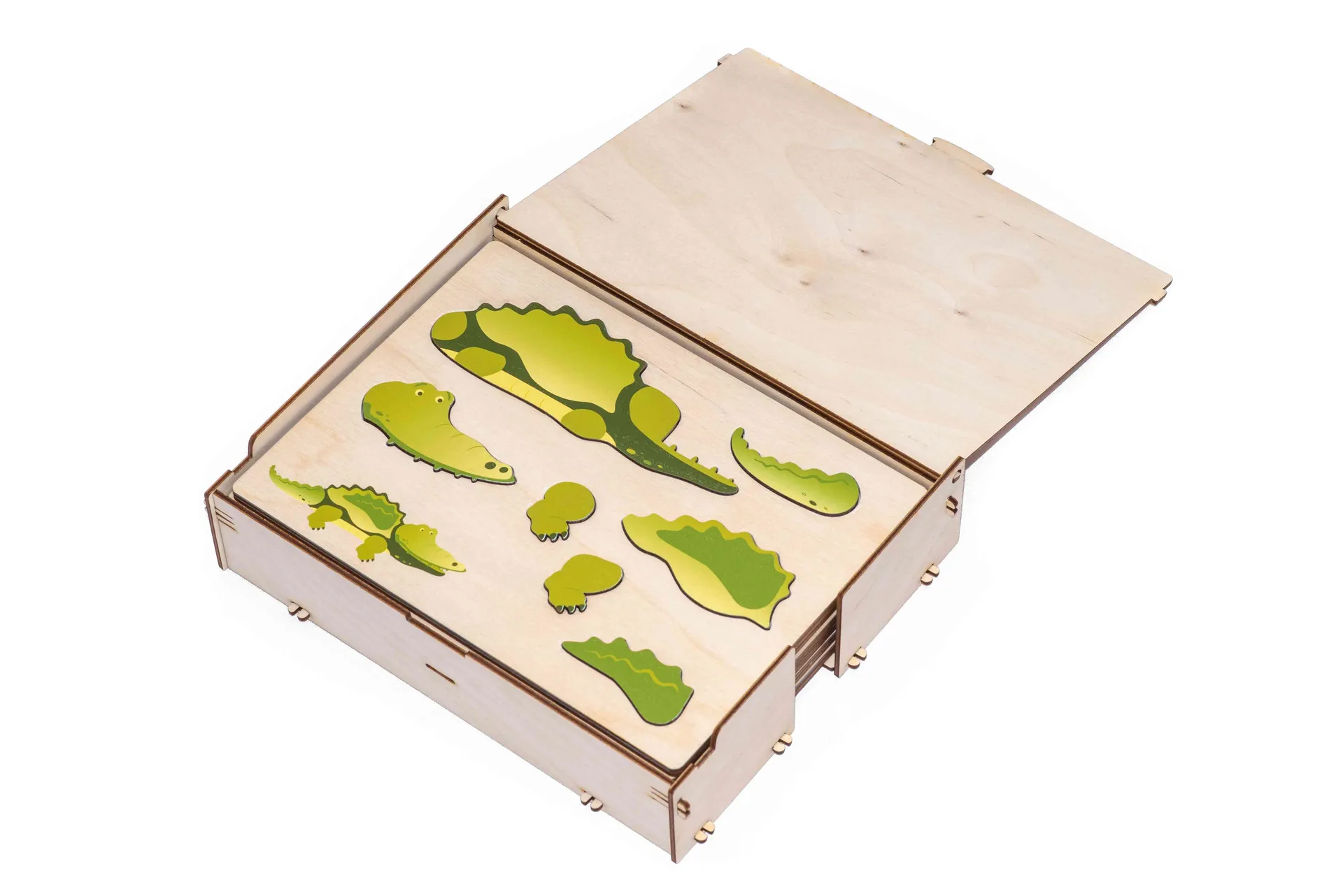 30168-Wildtiere_4 Magnetpuzzle Wildtiere | Dragon Toys