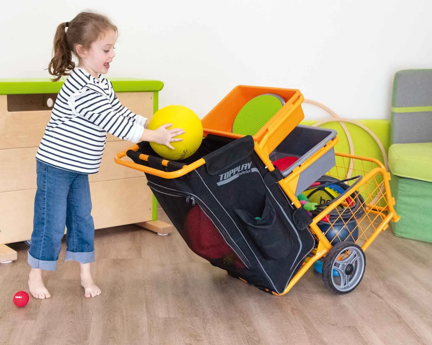 Multi-Flex-Trolley | Transportwagen Kindergarten | Dragon Toys