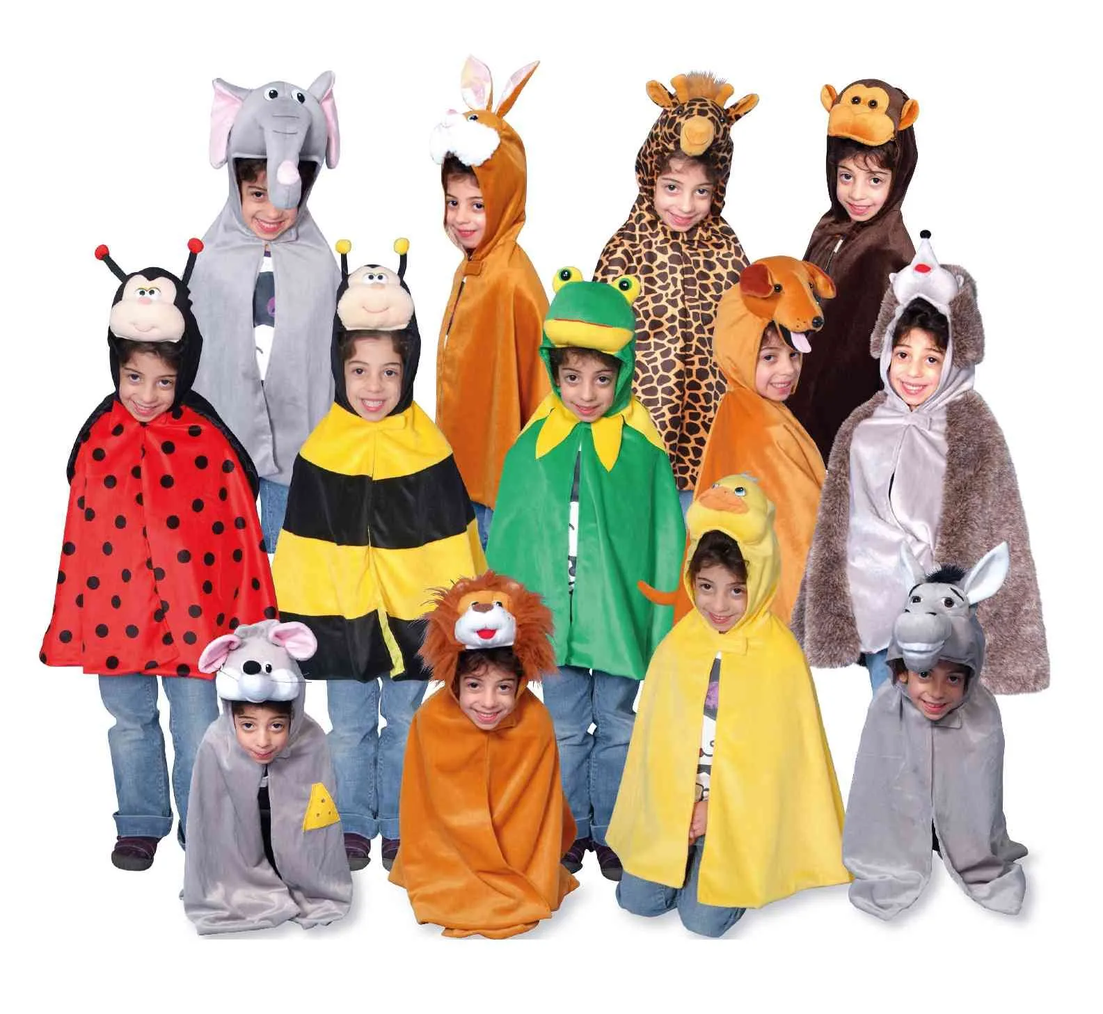 Kostümset 13tlg. | Kinderkostüme Tiere | Dragon Toys_39030_