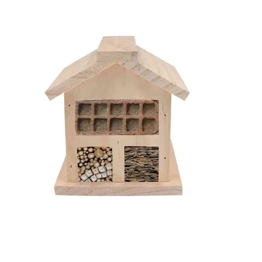 Bastelset Vogel- und Insektenhäuschen | Vogelhaus Bausatz | Dragon Toys_35180_