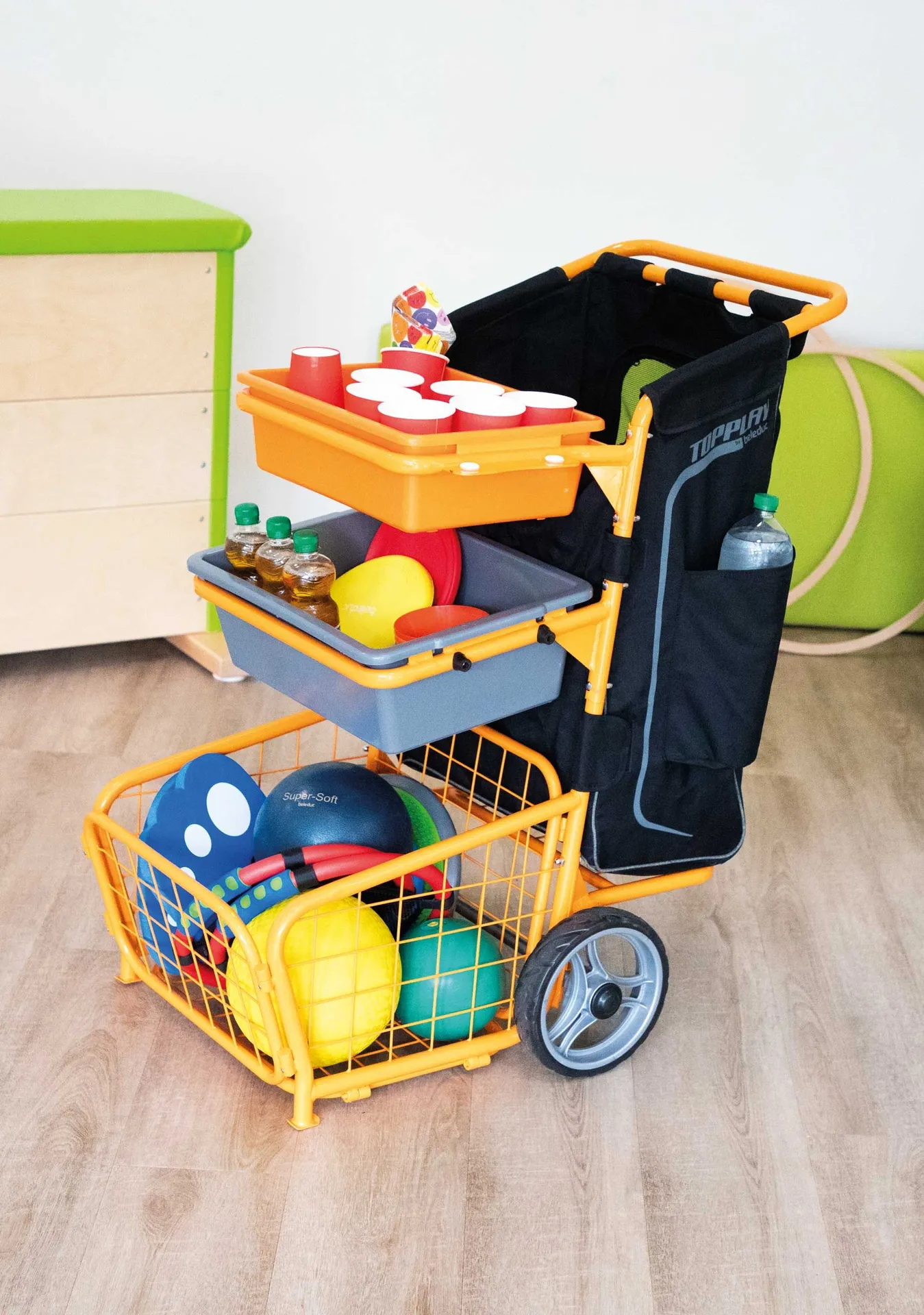 Multi-Flex-Trolley | Transportwagen Kindergarten | Dragon Toys