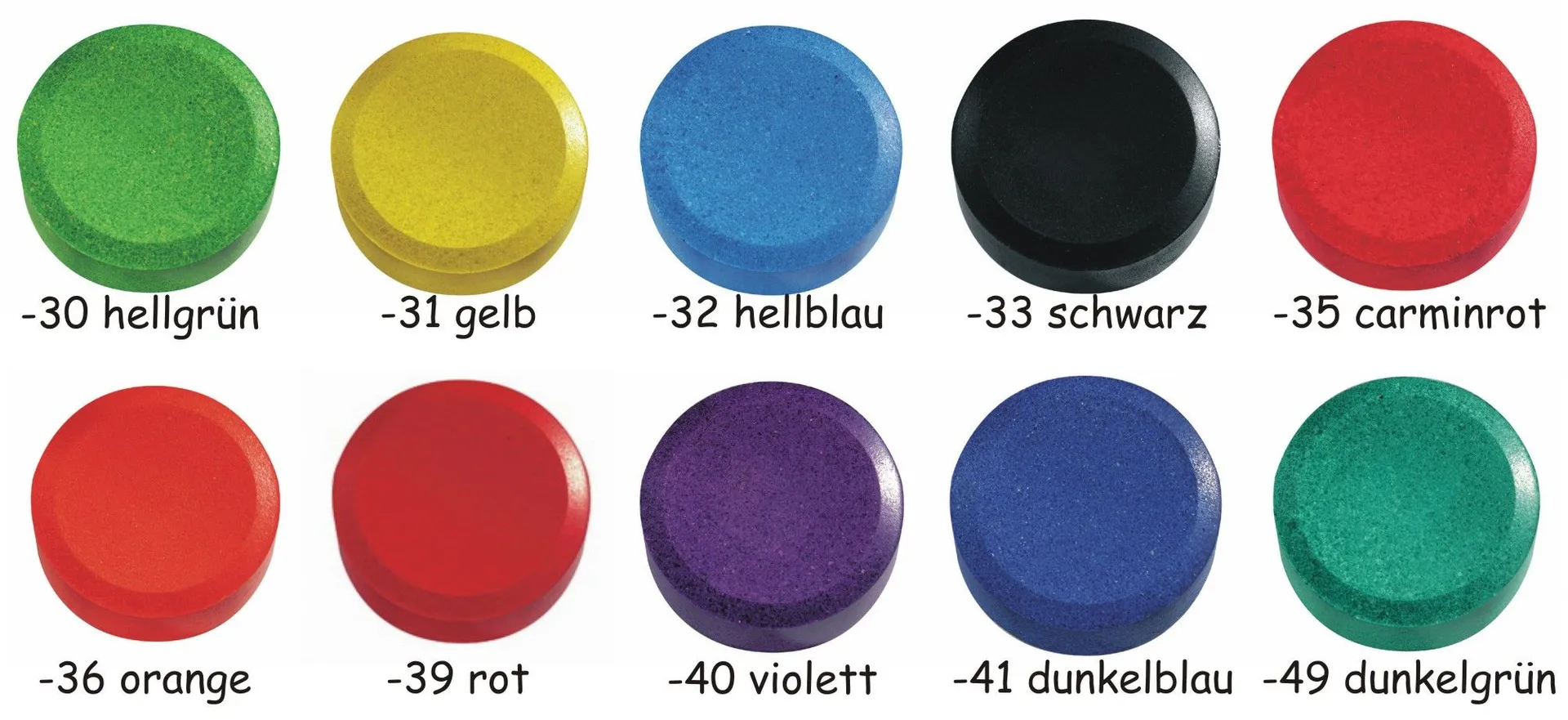 Wasserfarbpucks 6er Set | Wasserfarbe | Dragon Toys_12600_