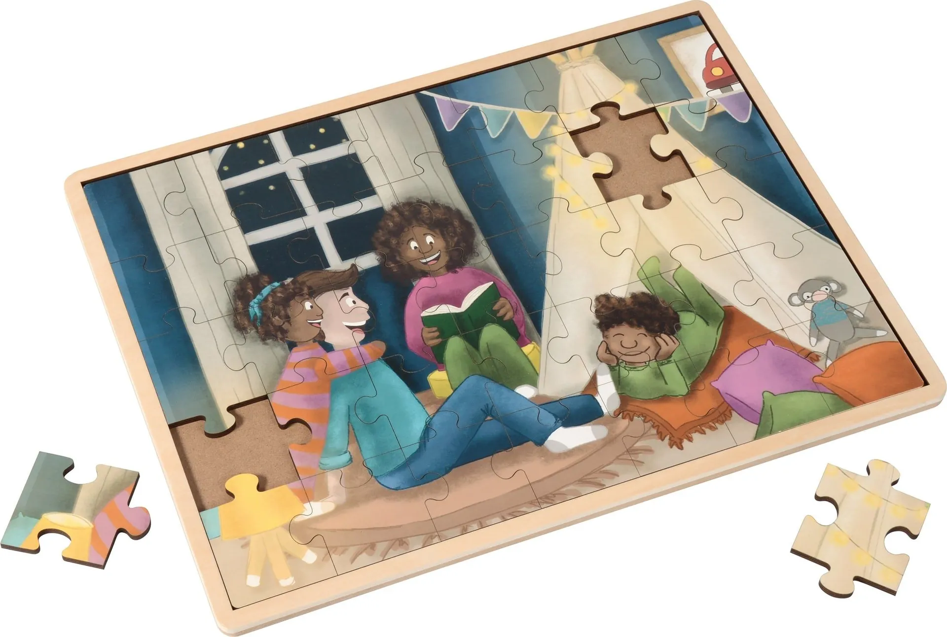 30126_6 Puzzle-Set "Bunte Vielfalt verbindet" | Puzzle Vielfalt | Dragon Toys