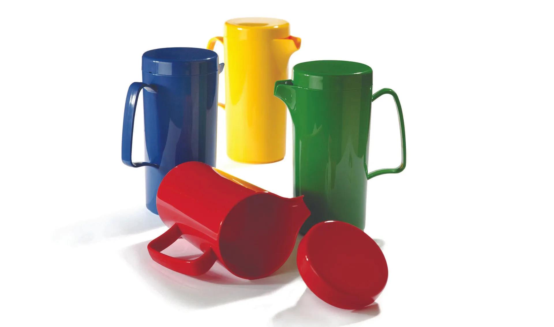 1 Kanne 0,6 l mit Deckel, unzerbrechlich | Wasserkanne | Dragon Toys