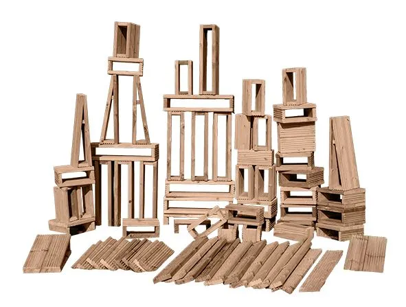 Bau-Blöcke Hof-Set_CY-32732_