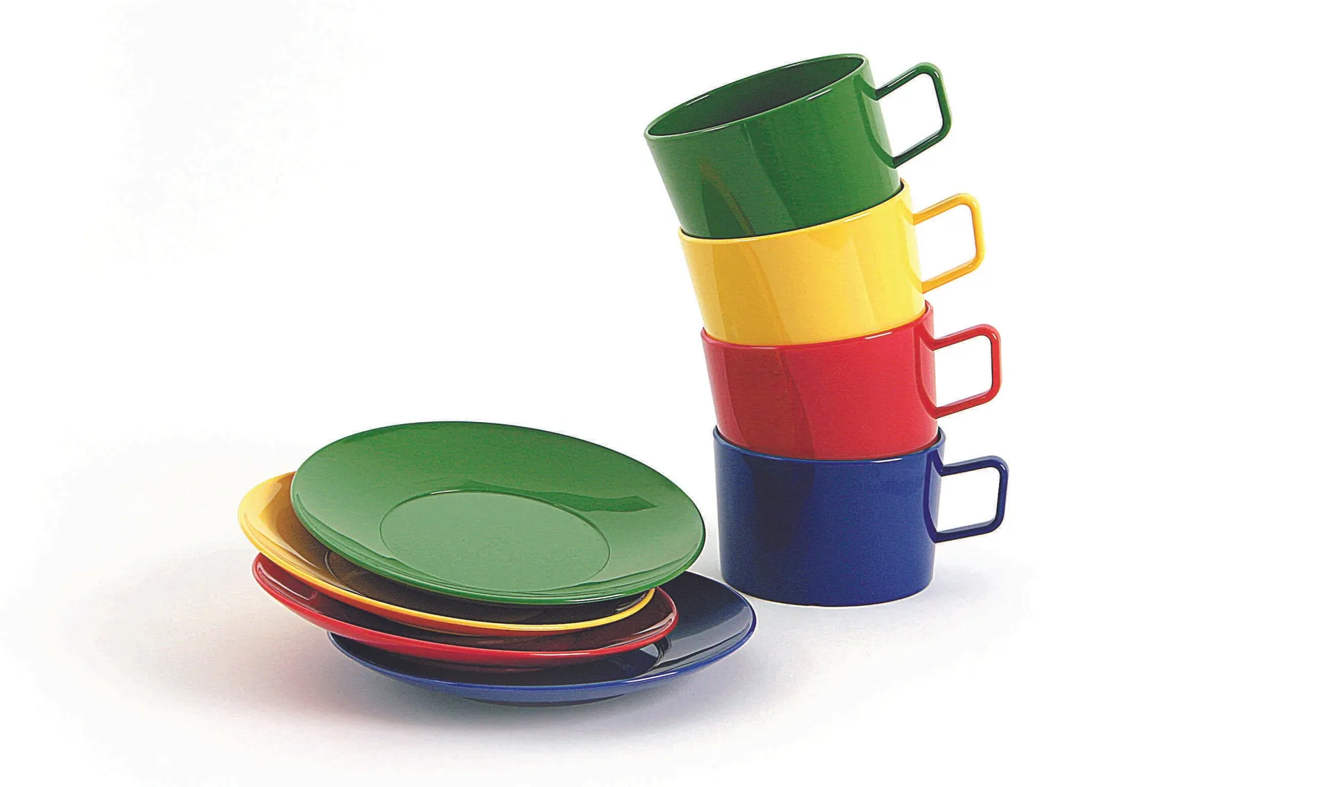 1 Tasse 0,20 l mit Untertasse, unzerbrechlich | Kindertasse | Dragon Toys