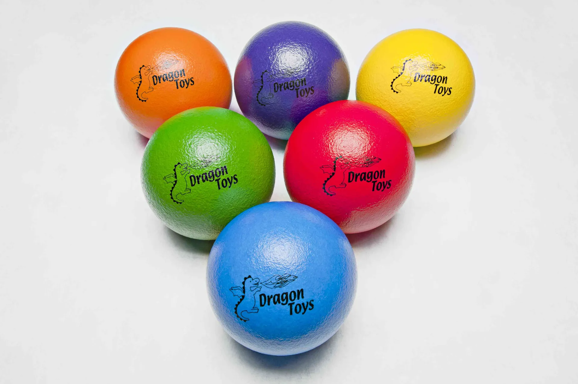 55030-06_4 Softball mit Elefantenhaut 6er Set | Dragon Toys