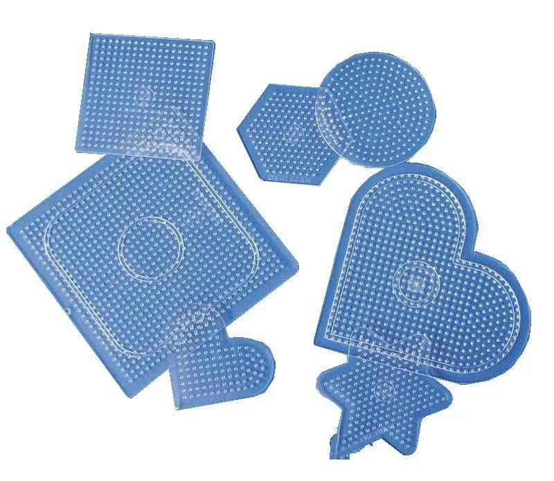 Steckplattenmix für Bügelperlen 7 Stück | Bügelperlen Platten | Dragon Toys_13071_