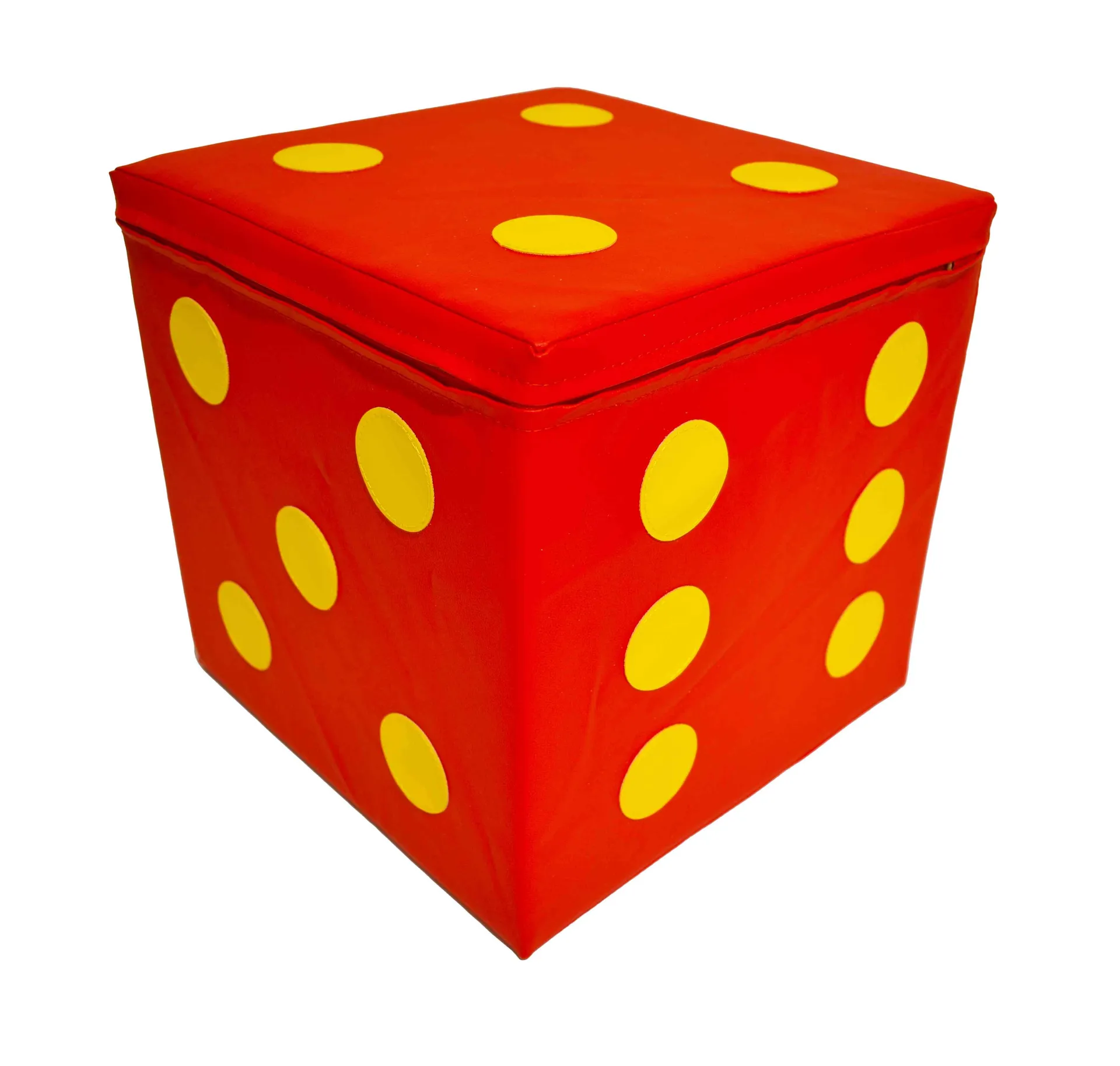 Würfel - Spielen & Lernen | Schaumstoffwürfel | Dragon Toys_04041-rot_