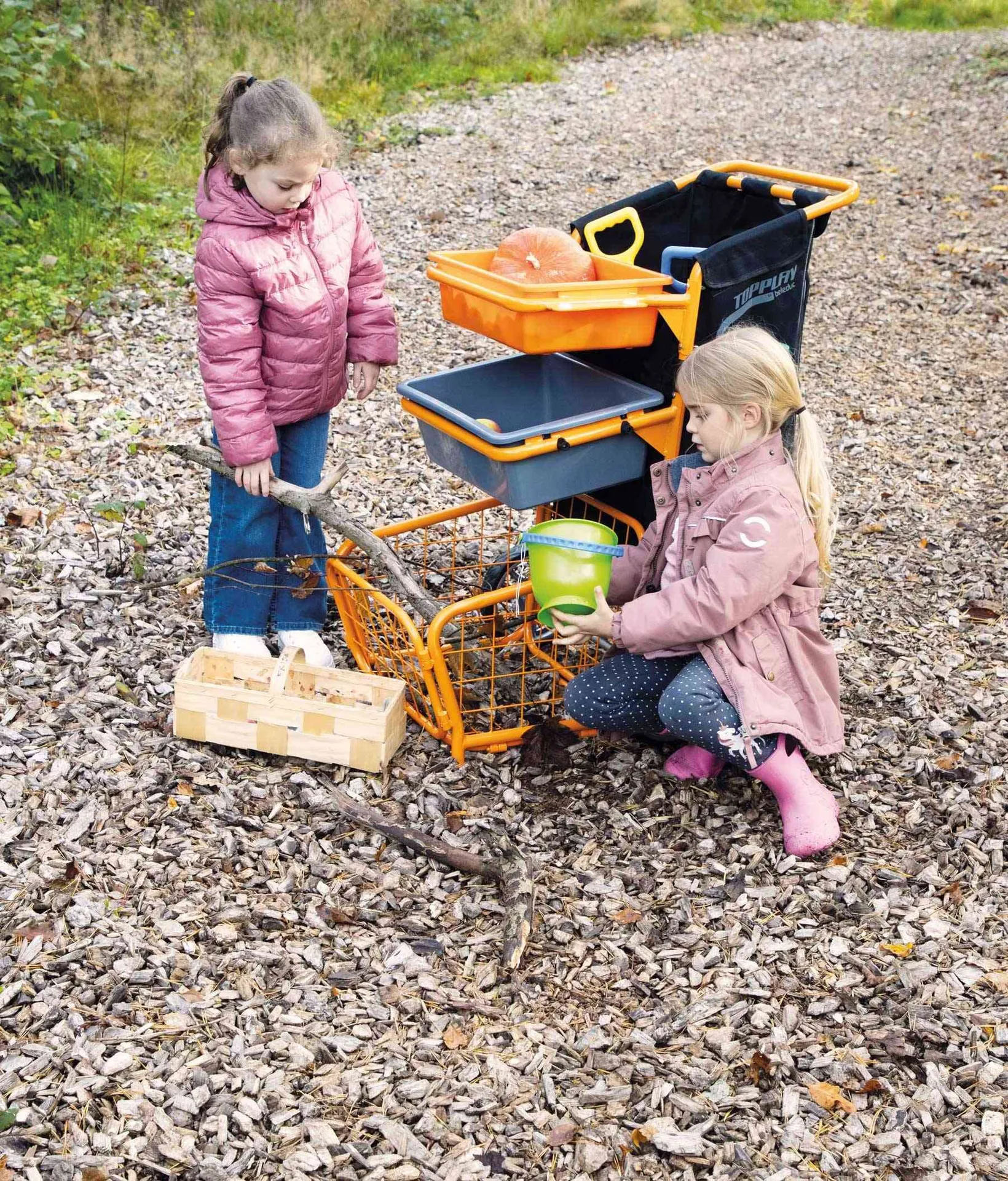 Multi-Flex-Trolley | Transportwagen Kindergarten | Dragon Toys