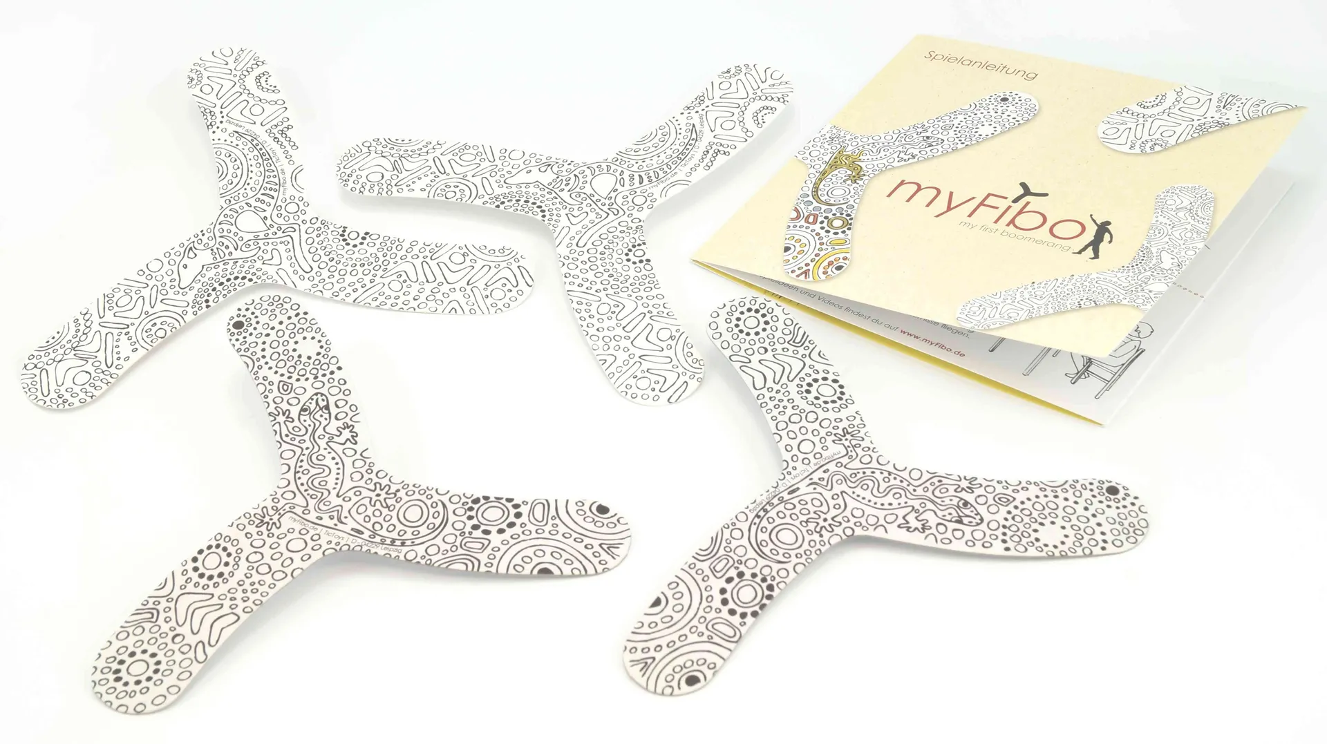 Boom-Rang Kreativ-Set | Bumerang zum Bemalen | Dragon Toys_70174-1_