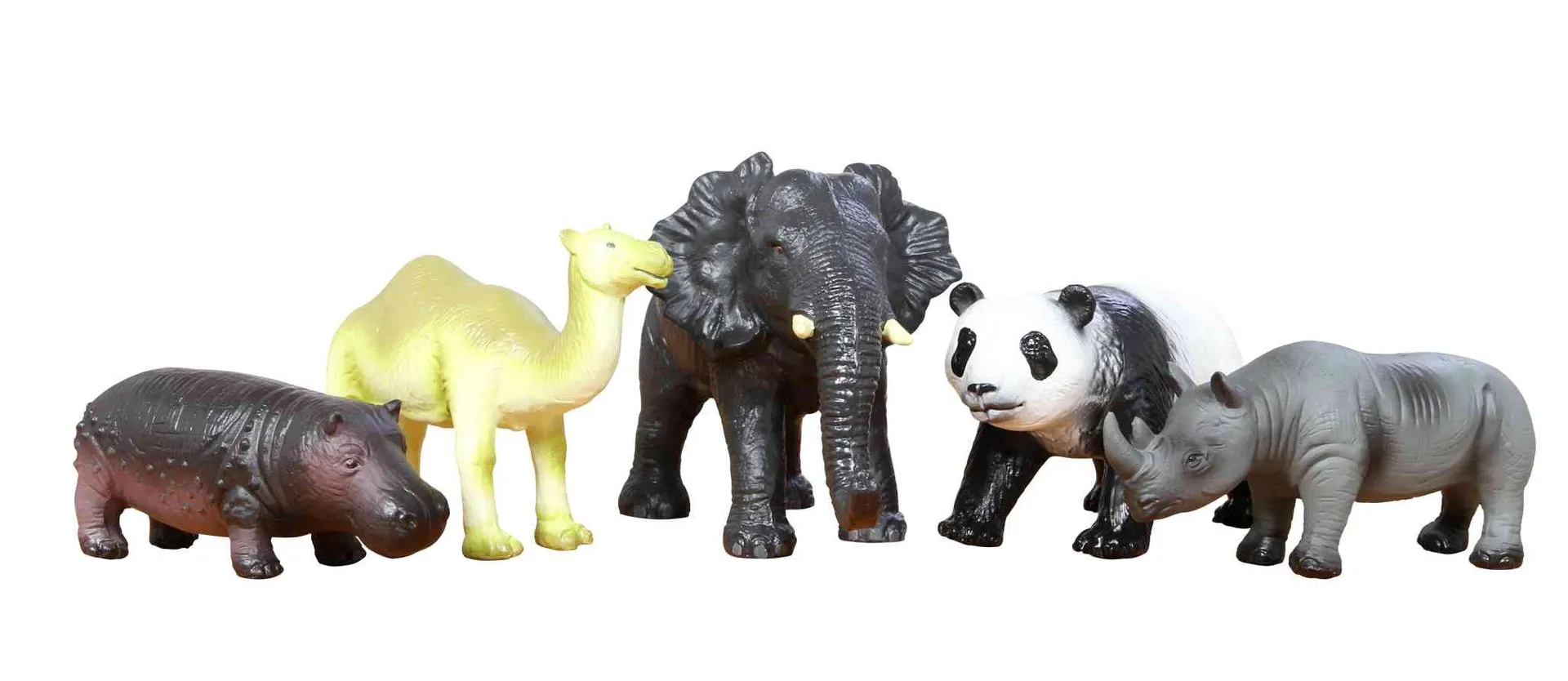 Zoo-Softtiere 5er Set | Softtiere | Dragon Toys