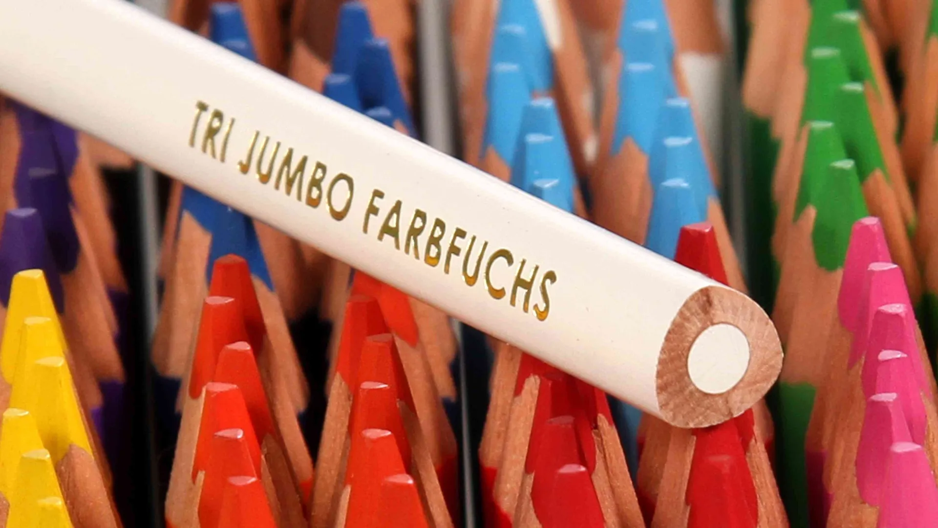 Tri Jumbo Farbfuchs 144er Set | Buntstifte | Dragon Toys_13600_