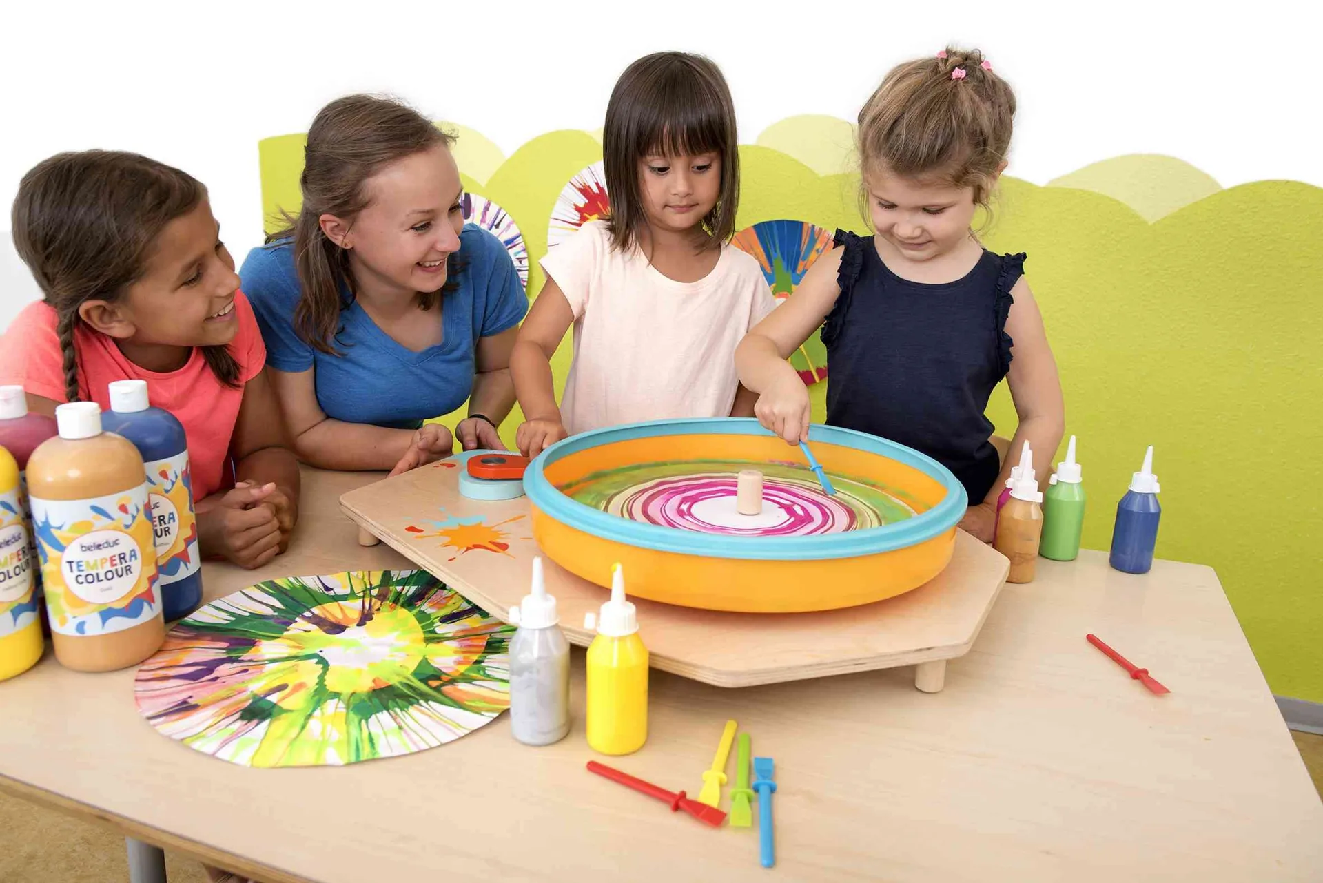 13700_5 Der Farbendreher | Farbenschleuder | Dragon Toys