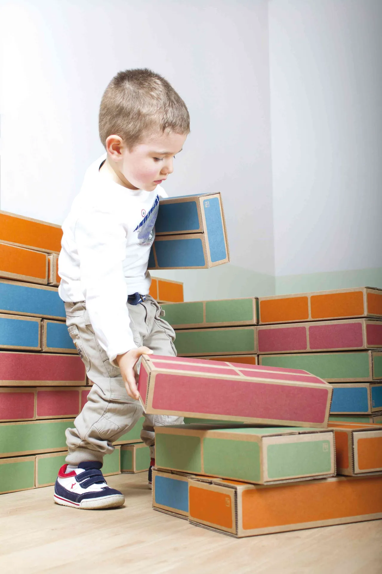 04760_2 Karton-Bausteine, 20er Set | Kartonbausteine | Dragon Toys