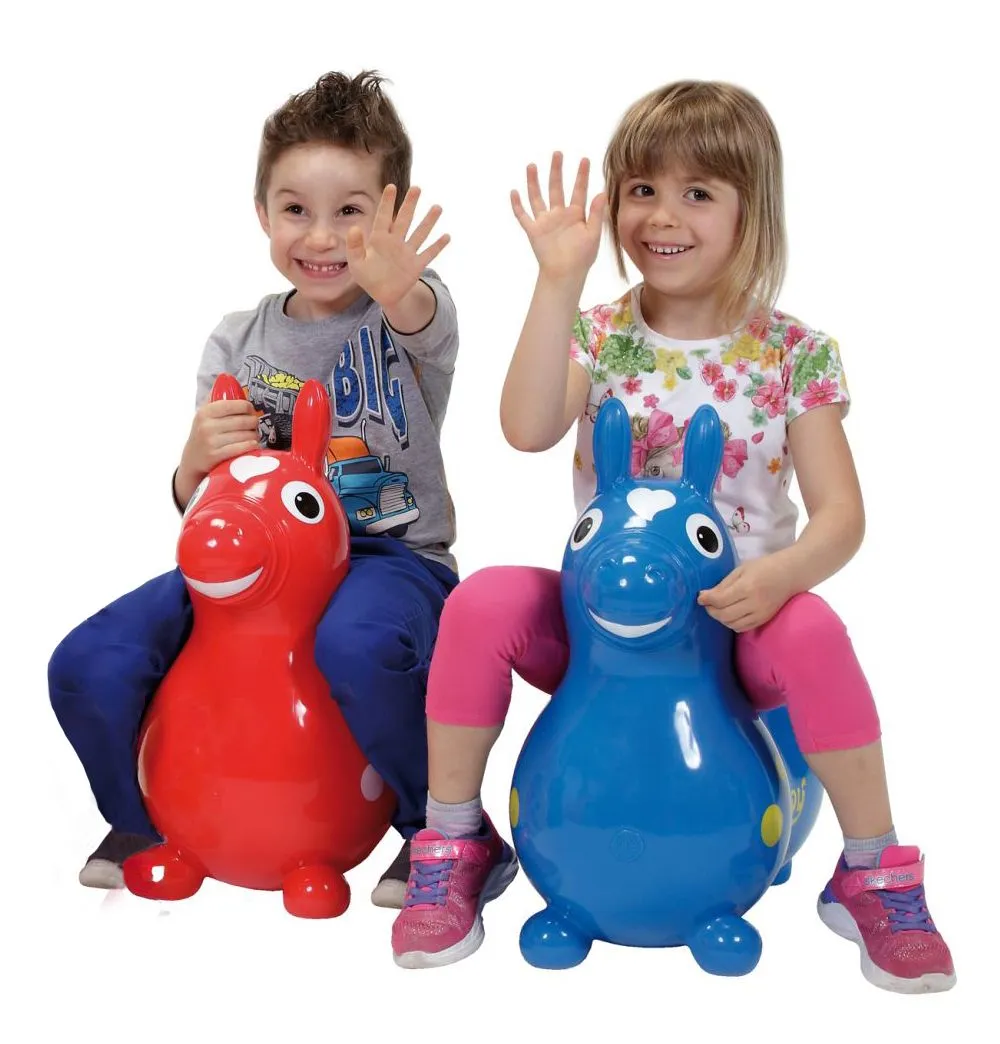 Hüpftier "Pferd" rot | Dragon Toys