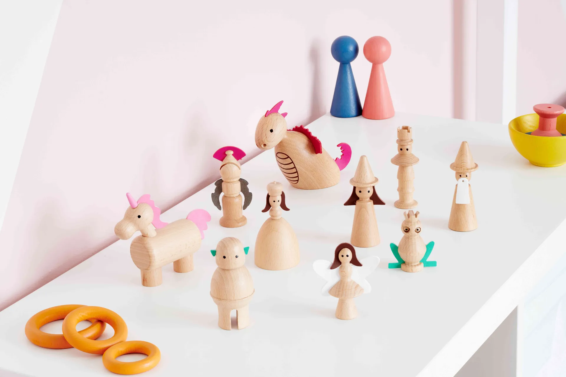 30345_13 Zauberwald aus Holz | Märchenfiguren Holz | Dragon Toys